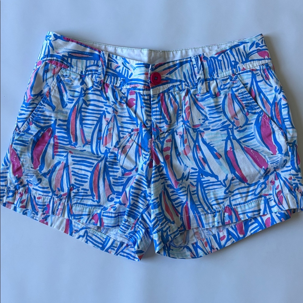 Lilly Pulitzer Callahan shorts 4 Red Right Return